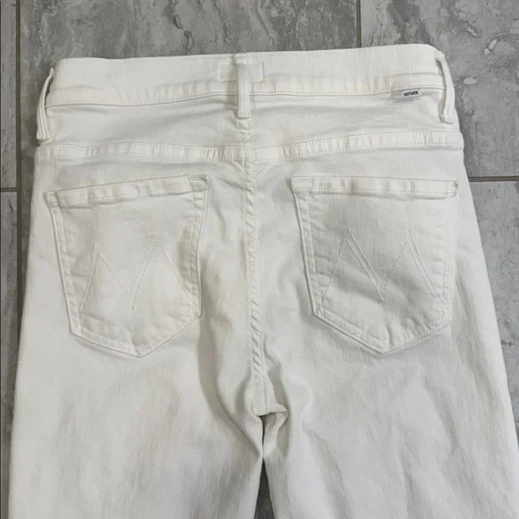 MOTHER Insider Step Crop Fray - Picture 6 of 7